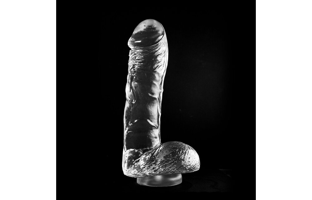 Dark Crystal Clear Dildo 26 cm – Safe, Smooth & Intense Pleasure