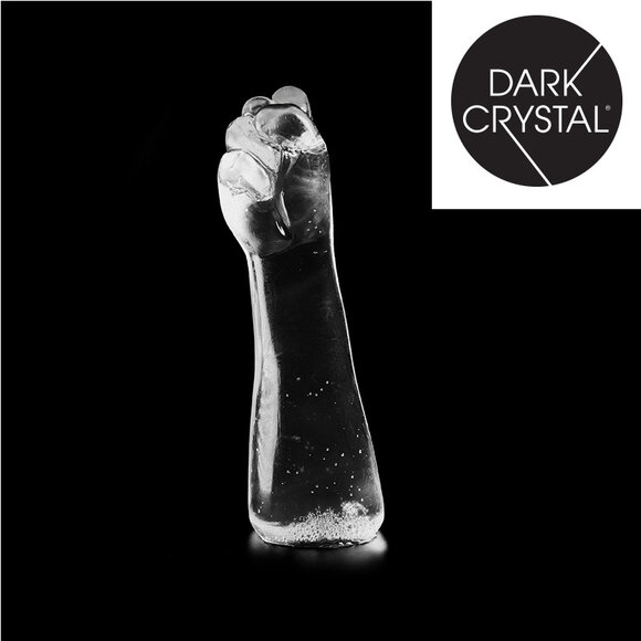 Dark Crystal Clear Dildo 29 cm – Texture & Safe Pleasure