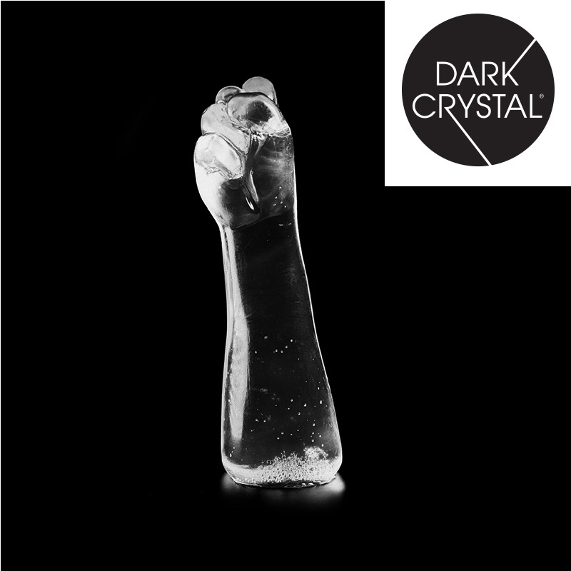 Dark Crystal Clear Dildo 29 cm – Textuur & Veilig Genot