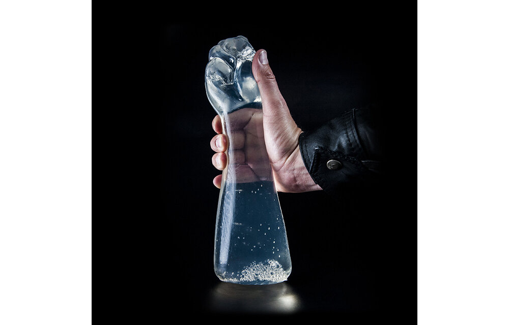 Dark Crystal Clear Dildo 29 cm – Textuur & Veilig Genot