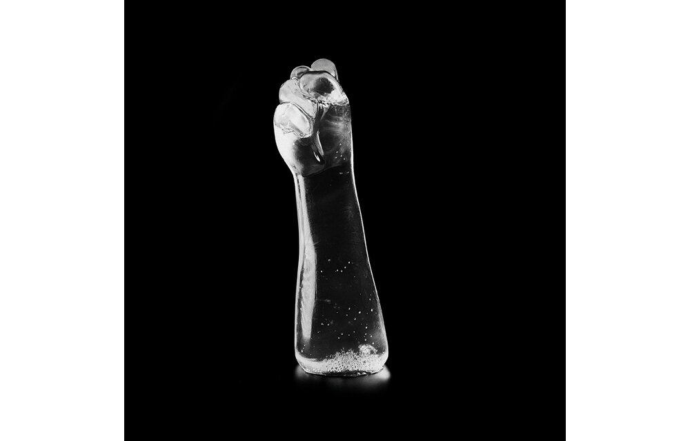 Dark Crystal Clear Dildo 29 cm – Texture & Safe Pleasure