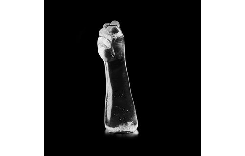 Dark Crystal Clear Dildo 29 cm – Struktur & sicheres Vergnügen