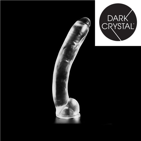 Dark Crystal Clear Dildo 37,5 cm – Slank, Glad & Veilig