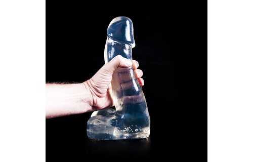 Dark Crystal Clear Dildo 25 cm – Veilig & Echt Voelbaar