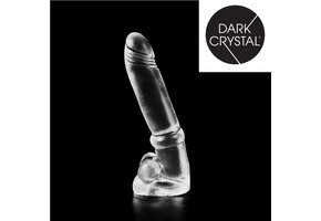 Dark Crystal Clear Dildo 30,5 cm | Glatt, sicher und komfortabel