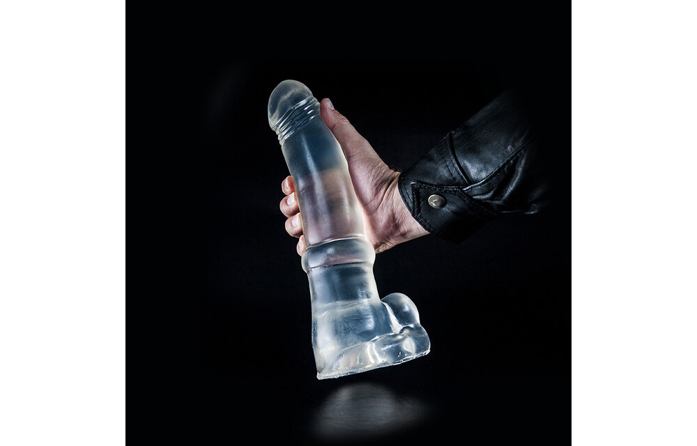 Dark Crystal Clear Dildo 30,5 cm | Glad, Veilig & Comfortabel