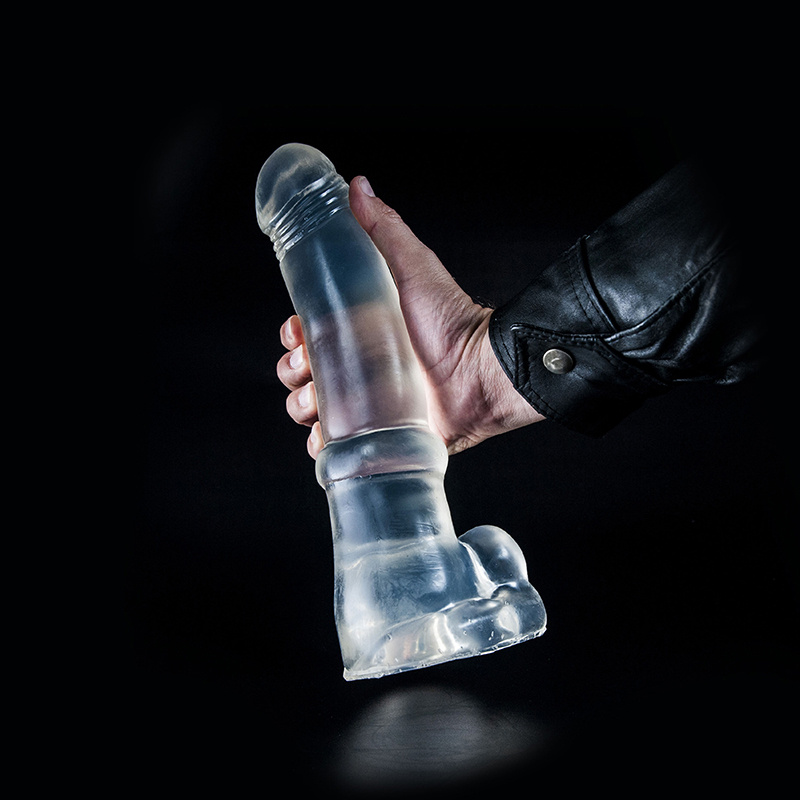 Dark Crystal Clear Dildo 30,5 cm | Glad, Veilig & Comfortabel