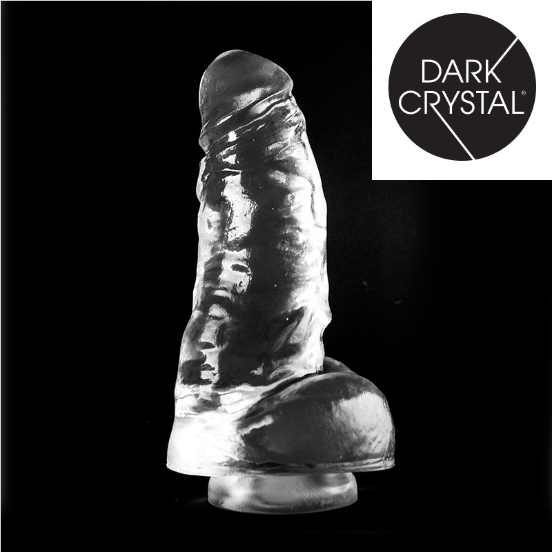 Dark Crystal Clear Dildo 25,5 cm – Gladde, Veilige Stimulatie