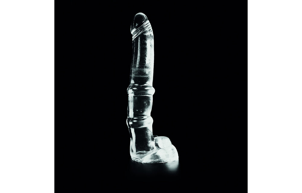 Dark Crystal Clear Dildo 36,5 cm – Veilig & Rekbaar Anaal