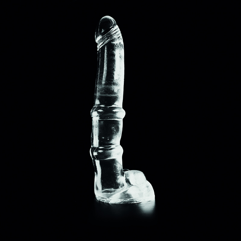 Dark Crystal Clear Dildo 36,5 cm – Veilig & Rekbaar Anaal