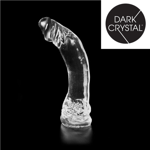 Dark Crystal Clear 34 cm – Sicherer, kraftvoller G-Punkt-Dildo
