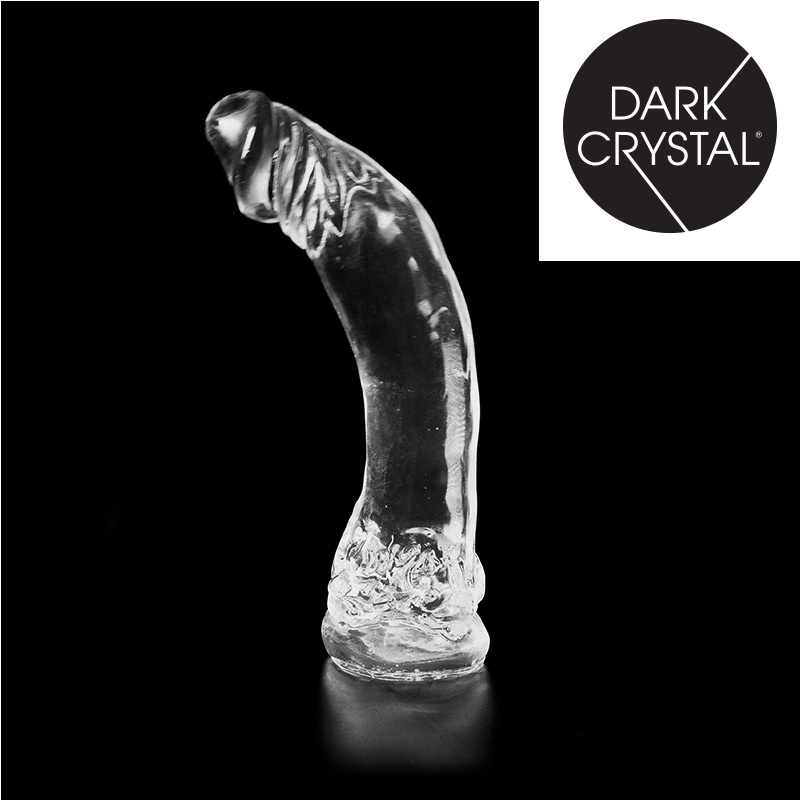 Dark Crystal Clear 34 cm – Safe, Powerful G-spot Dildo
