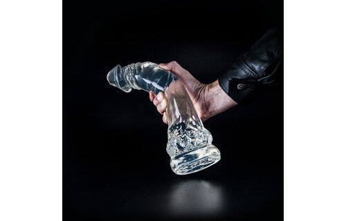 Dark Crystal Clear 34 cm – Sicherer, kraftvoller G-Punkt-Dildo