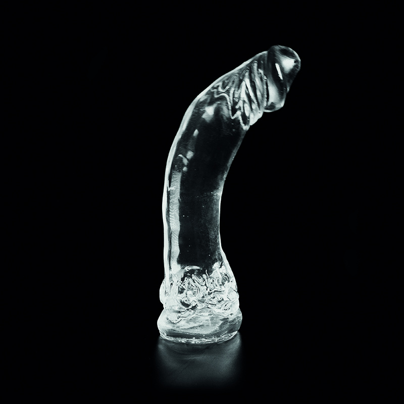 Dark Crystal Clear 34 cm – Veilige, Krachtige G-spot Dildo