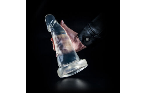 Dark Crystal Clear Dildo 30,5 cm – Realistisch & Zacht Genot