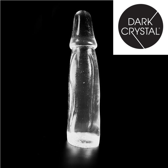 Dark Crystal Dildo 33 cm – Groß, glatt & sicheres Vergnügen