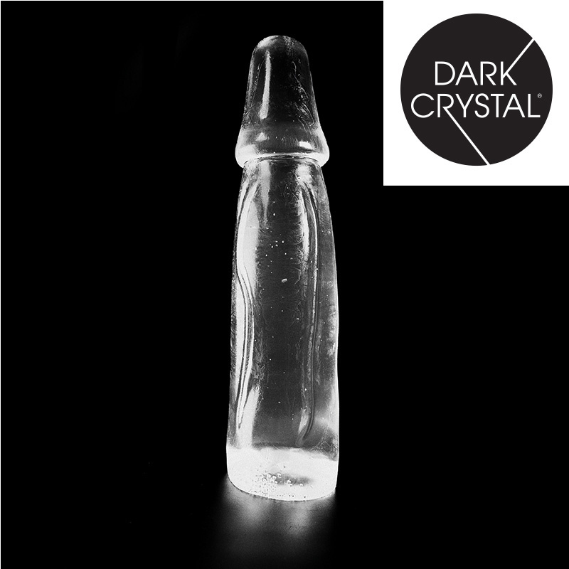 Dark Crystal Dildo 33 cm – Groß, glatt & sicheres Vergnügen