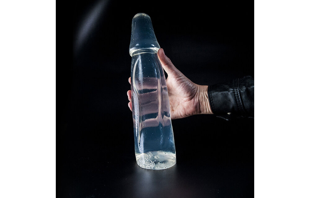 Dark Crystal Dildo 33 cm – Large, Smooth & Safe Pleasure