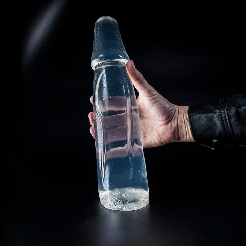 Dark Crystal Dildo 33 cm – Groot, Glad & Veilig Genot