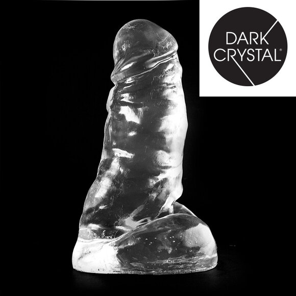 Dark Crystal Clear Medium Buttplug 32 cm | Sicher & komfortabel