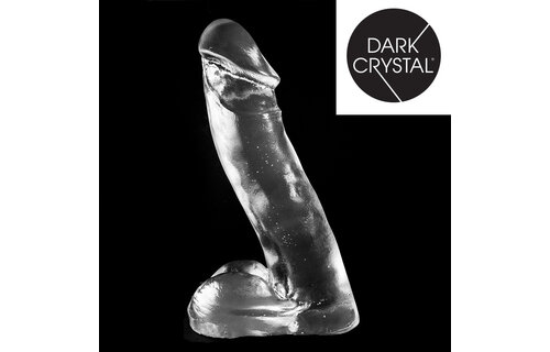 Dark Crystal Clear Butt Plug Medium 38 cm – Safe & Comfortable