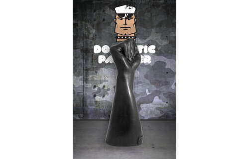 Fist Of Victory Zwart 26 cm - Realistische Vuist Dildo Veilig