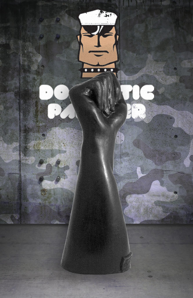 Fist Of Victory Schwarz 26 cm – Realistischer Faustdildo, sicher