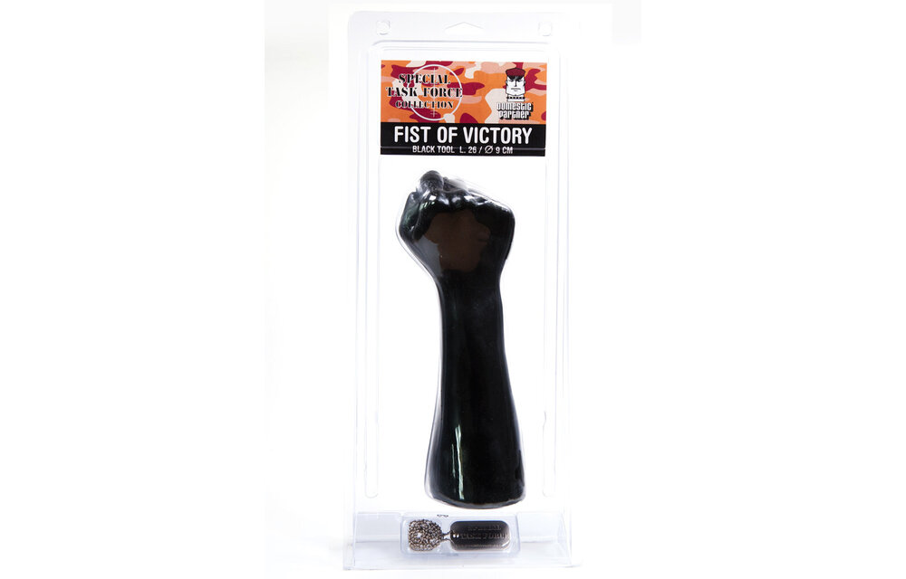 Fist Of Victory Schwarz 26 cm – Realistischer Faustdildo, sicher