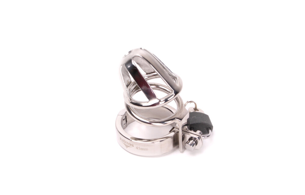 Steel Chastity Cage Kiotos Small – Safe & Comfortable
