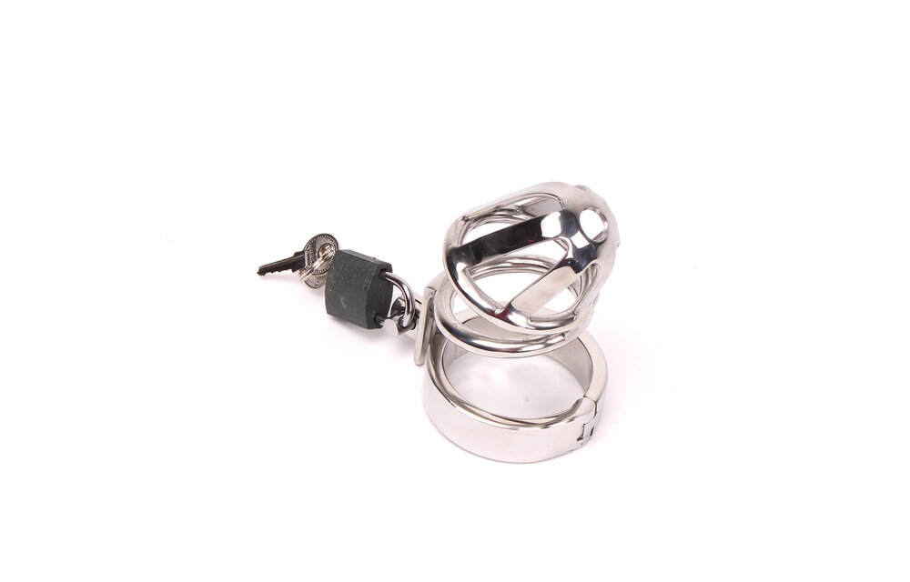 Steel Chastity Cage Kiotos Small – Safe & Comfortable