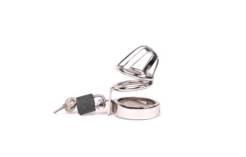Steel Chastity Cage Kiotos Small – Safe & Comfortable