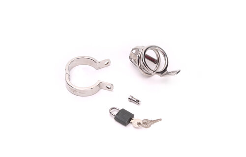 Steel Chastity Cage Kiotos Small – Safe & Comfortable