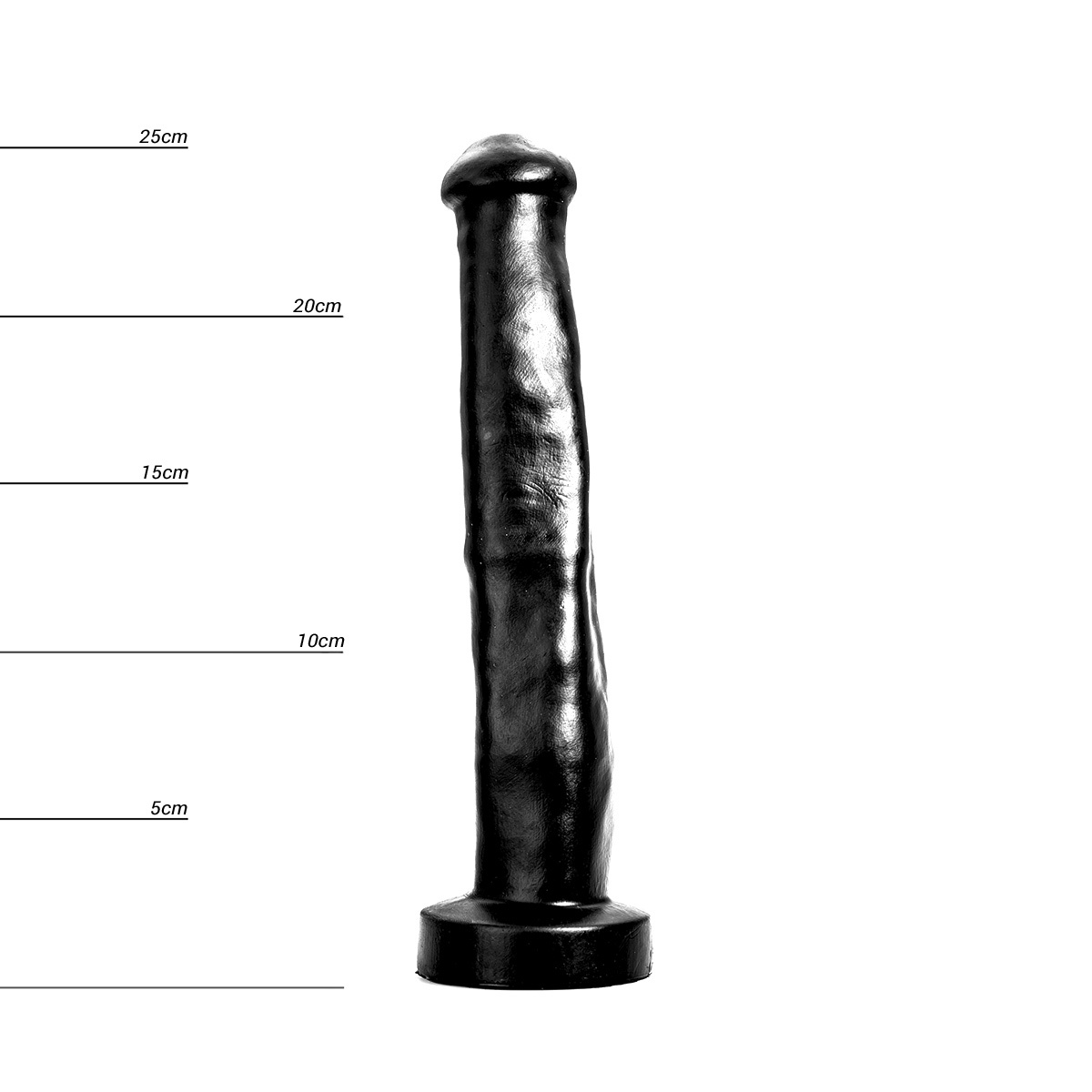 Donkey Dildo 25,5 cm | Lang, schlank und sicheres Vergnügen