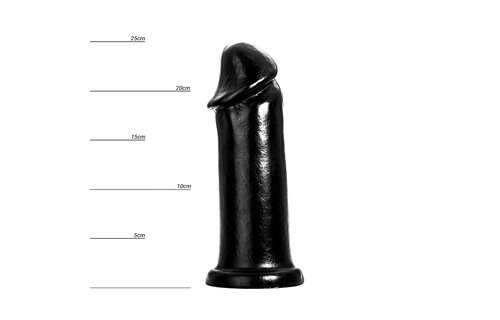 Hung System XXX Black Dildo 25 cm – Extra dick & sicher Europa