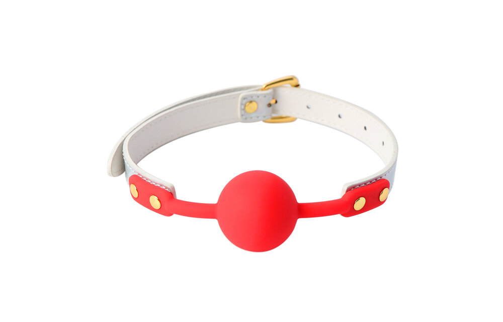 Summertime Ball Gag Wit Neon – Elegant, Comfortabel & Stijlvol