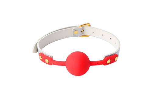 Summertime Ball Gag Wit Neon – Elegant, Comfortabel & Stijlvol