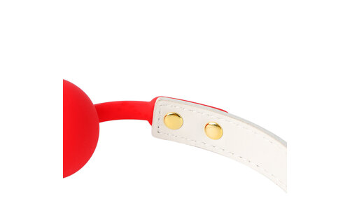 Summertime Ball Gag Wit Neon – Elegant, Comfortabel & Stijlvol