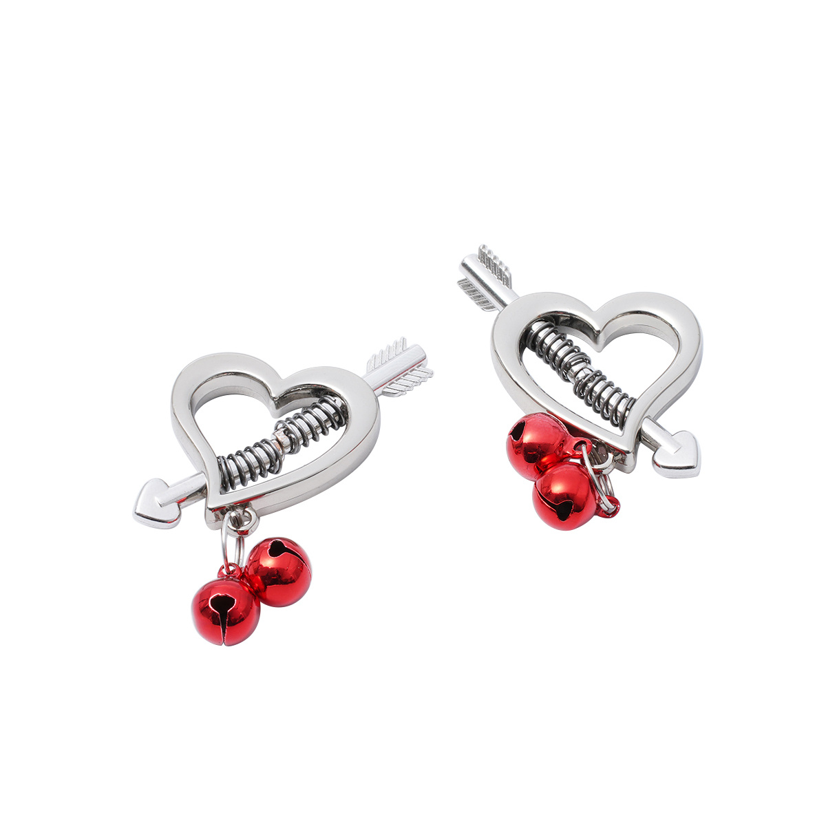 Hartvormige veerklem voor tepels | Speels & Romantisch Genot