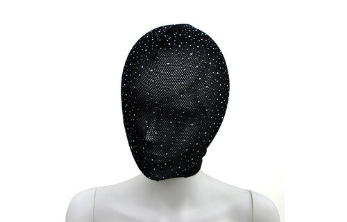 Lace Hood with Diamonds | Sensual & Glamorous Accessory