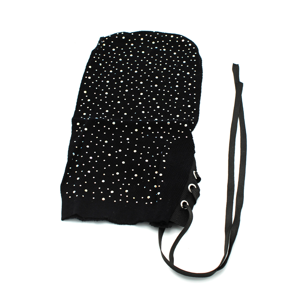 Spitzenkapuze mit Diamanten | Sinnliches & glamouröses Accessoire