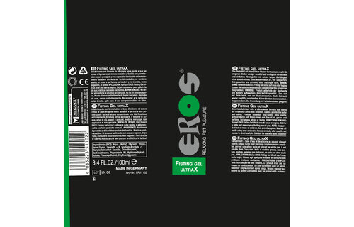 Eros Fisting Gel Ultrax – Sicheres und lang anhaltendes Gleitmittel
