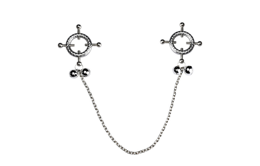 Round Nipple Clamps with Bells | Elegant & Adjustable