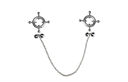 Round Nipple Clamps with Bells | Elegant & Adjustable