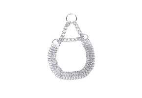 3-Row Stainless Steel Chain Collar | Kiotos BDSM Style