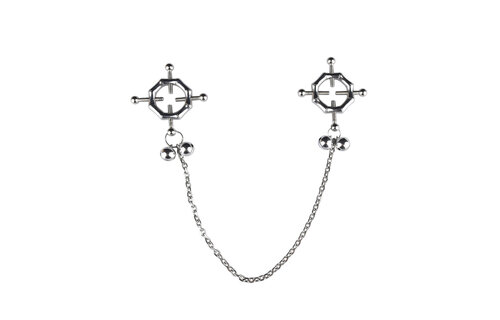 Buy hexagonal adjustable nipple clamps with bells