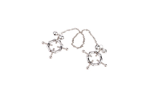 Buy hexagonal adjustable nipple clamps with bells
