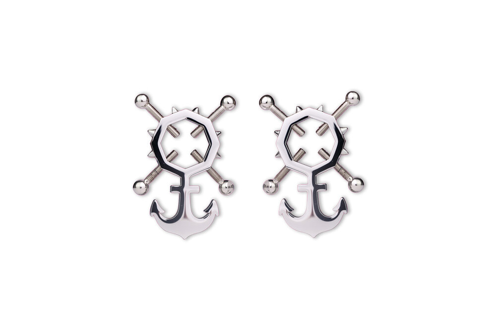 Anchor Nipple Clamps Stainless Steel – Stylish & Adjustable