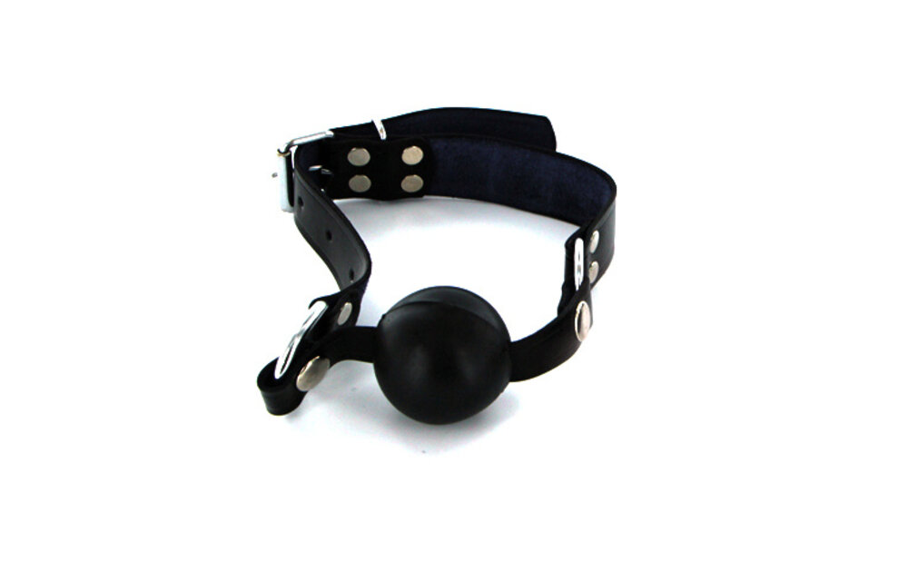 Gummiballknebel 50 mm – Stille Unterwerfung & Kontrolle