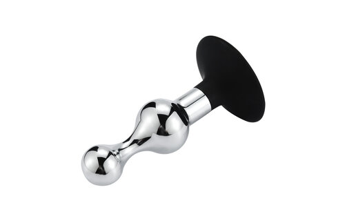 Analplug mit Saugnapf Sanduhr 11 cm – Buttplug für Anfänger