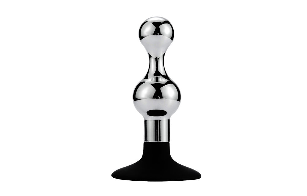 Anale Plug Met Zuignap Zandloper 11 cm – Beginners Buttplug